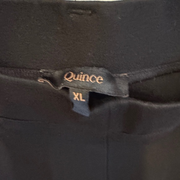 Quince Women Black Pull on Pants - Picture 2 of 3